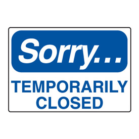 Temporarily closed