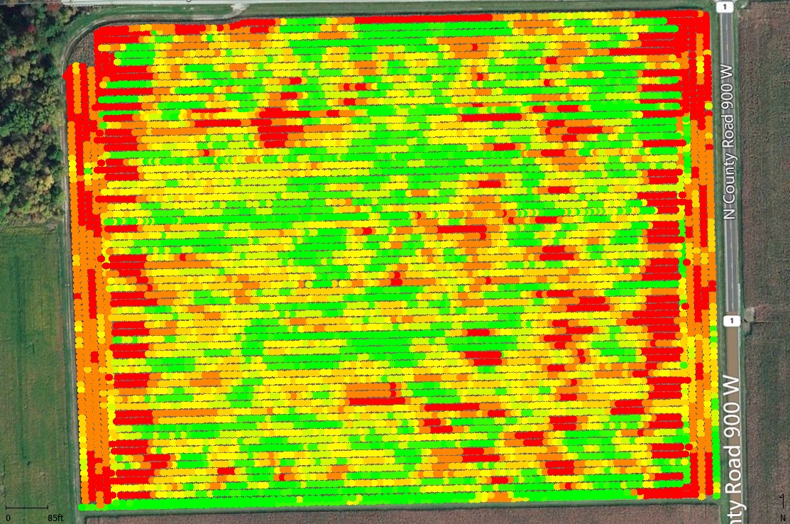 Yield data before processing.