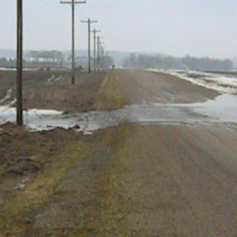 Spring Melt Flooding in Rosemount, MN