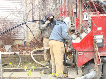 Installation of Ground Loop