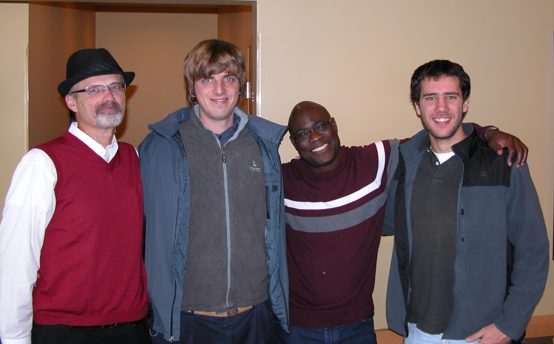 Dr. Vyn with post-doc and visiting scholars in 2010