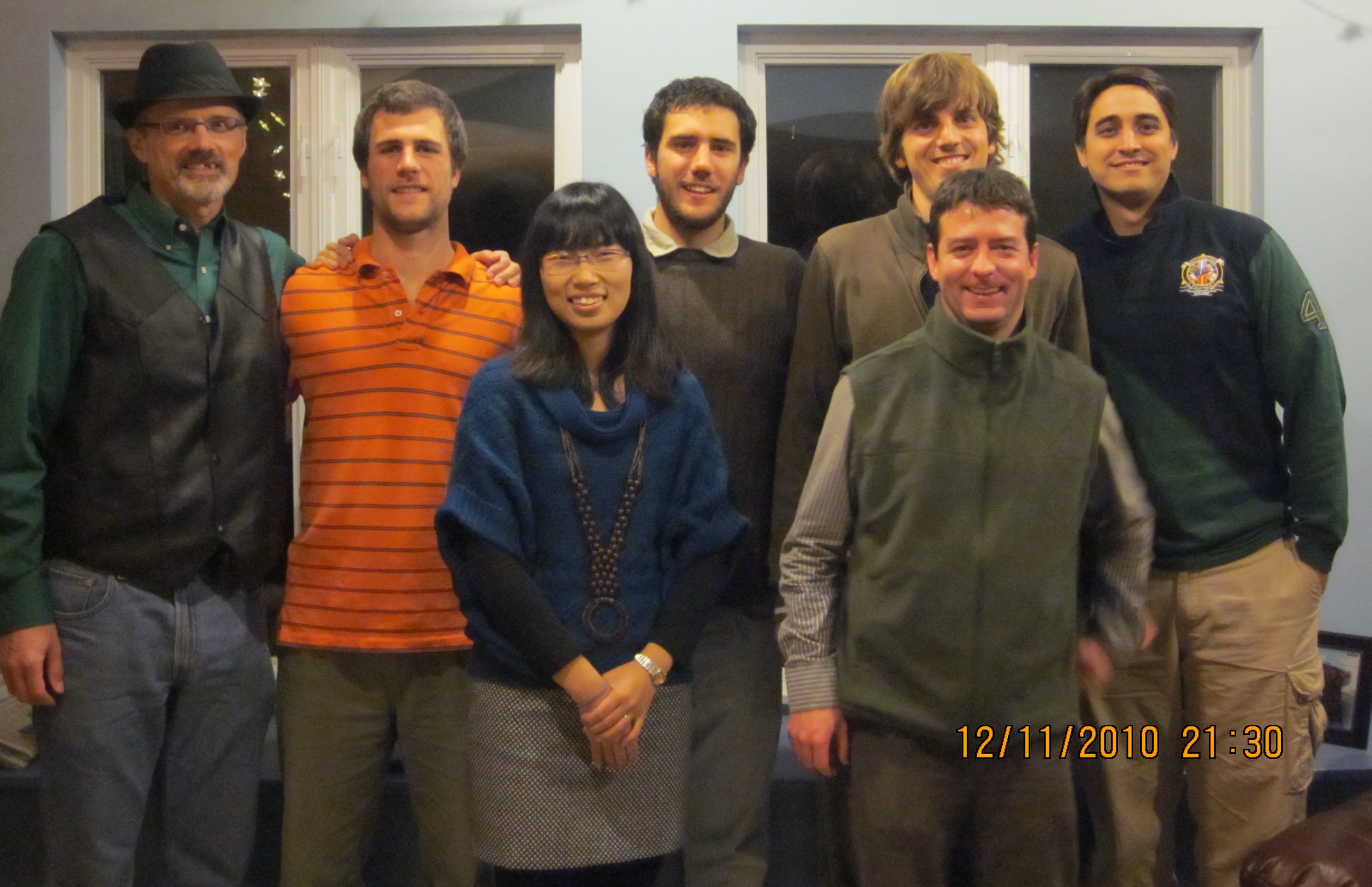 graduate students and visiting scholars, 2010